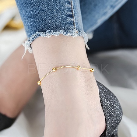 316L Surgical Stainless Steel Charm Anklets for Women FS-WG47470-55-1