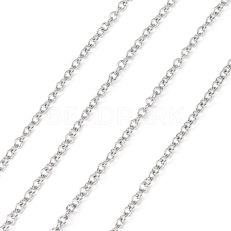 304 Stainless Steel Cable Chains CHS-R003-0.5mm-1