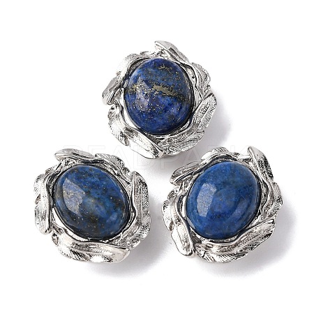 Dyed Natural Lapis Lazuli Oval Multi-Strand Links G-G207-02P-06-1
