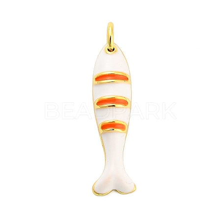 Brass Enamel Pendants KK-H527-05A-G02-1