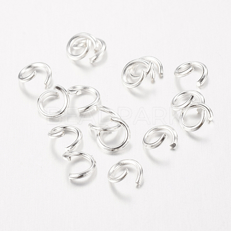 Iron Open Jump Rings JROS4mm-1
