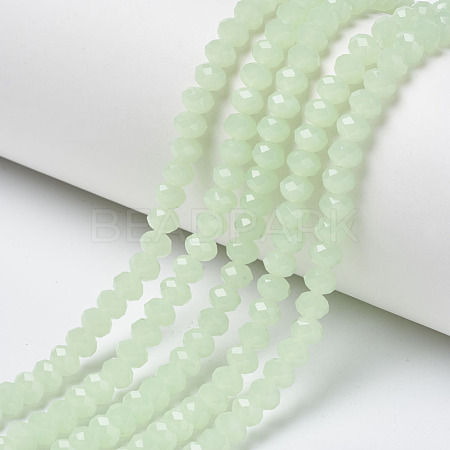Glass Beads Strands X-EGLA-A034-J8mm-D01-1