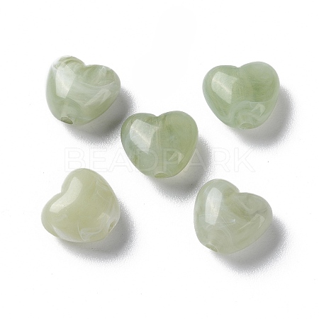 Opaque Acrylic Beads LS-MACR-F079-04A-1
