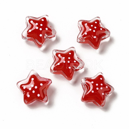Transparent Glass Beads LAMP-M011-05D-1