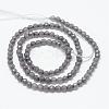 Natural Agate Bead Strands G-R344-3mm-18-2