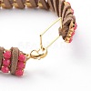 Chain Bracelets BJEW-JB04687-02-2
