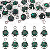 20Pcs Faceted Glass Charms RGLA-TADJ0001-01H-1