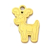 Christmas Theme 201 Stainless Steel Charms STAS-Q015-13G-05-1