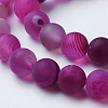 Natural Grade A Striped Agate/Banded Agate Beads Strands G-E478-01-8mm-3