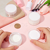 8Pcs Transparent Plastic Empty Portable Facial Cream Jar CON-CP0001-015C-3