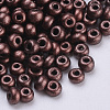 Baking Paint 8/0 Glass Seed Beads SEED-Q025-3mm-L04-2