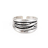 Wide Band Open Cuff Ring RJEW-S038-223-1