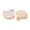 Alloy Enamel Pendants ENAM-O001-02C-G-2