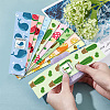 90Pcs 9 Styles Plant/Animal Pattern Soap Paper Tag DIY-WH0399-69-030-5