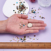 200Pcs 10 Colors Electroplate Glass Seed Beads SEED-CD0001-03A-6