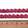Natural Quartz Beads Strands G-T129-01-8mm-5