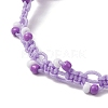 Adjustable Nylon Cord Braided Bead Bracelets BJEW-MZ00163-04-3