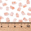 Transparent Spray Painted Glass Seed Beads SEED-L011-10A-13-4