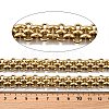 Ion Plating(IP) 304 Stainless Steel Woven Link Chains CHS-S012-02G-2