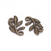 Tibetan Style Alloy Links Connectors PALLOY-A15392-AB-2