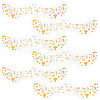 10Pcs Transfer Sticker Proof Removable Temporary Tattoos Stickers DIY-SP0003-65A-01-1