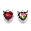 Rack Plating Alloy Pendants FIND-N005-20P-2