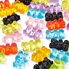 40Pcs 8 Colors Resin Cabochons CRES-YW0001-02-6