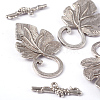 Alloy Toggle Clasps X-PALLOY-A20005-AS-LF-3