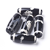 Tibetan Style Dragon Pattern dZi Beads TDZI-D008-20-2