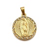 304 Stainless Steel Pendants STAS-B086-09F-G-1