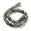 Tibetan Style dZi Beads Strands TDZI-E005-01J-4