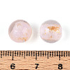 Handmade Gold & Silver Foil Glass Beads FOIL-N030-03A-01H-4