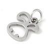 Non-Tarnish 304 Stainless Steel Pendants STAS-L279-001P-04-2