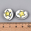 Handmade Porcelain Beads PORC-T134-07-4