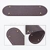 PU Leather Oval Bottom FIND-WH0066-96D-4