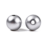Matte Style Spray Painted Acrylic Beads ACRP-S669-8mm-01-1-2