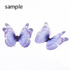 Polyester Fabric Wings Crafts Decoration X-FIND-S322-010C-03-3