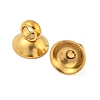 304 Stainless Steel Bead Cap Pendant Bails LS-STAS-G224-24G-06-2