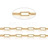 Soldered Brass Paperclip Chains CHC-D025-04G-01-3