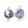 Natural Sodalite Links connectors G-S344-69E-2