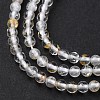 Natural White Topaz Beads Strands LS-G-RM2025-B04-3mm-4