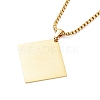 304 Stainless Steel Double Layer Necklaces NJEW-M181-22G-2