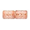 Electroplate Glass Beads EGLA-Q137-01A-E01-1