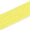 Transparent Glass Beads Strands GLAA-H021-03-23-1