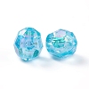 Eco-Friendly Transparent Acrylic Beads TACR-X0001-06-8mm-3