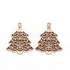 Alloy Enamel Pendants X-ENAM-E569-11-2