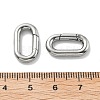 304 Stainless Steel Spring Gate Clasp Findings STAS-B082-05B-P-3