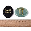 Natural & Synthetic Mixed Stone Pendants G-N365-02-3