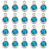 20Pcs Faceted Glass Charms RGLA-TADJ0001-01J-2