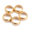 Rack Plating Brass Spacer Beads KK-O139-16F-G-1